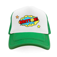 Load image into Gallery viewer, &quot;Britton&quot; Comic Trucker Hat
